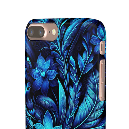 Botanical Blues | Snap Cases