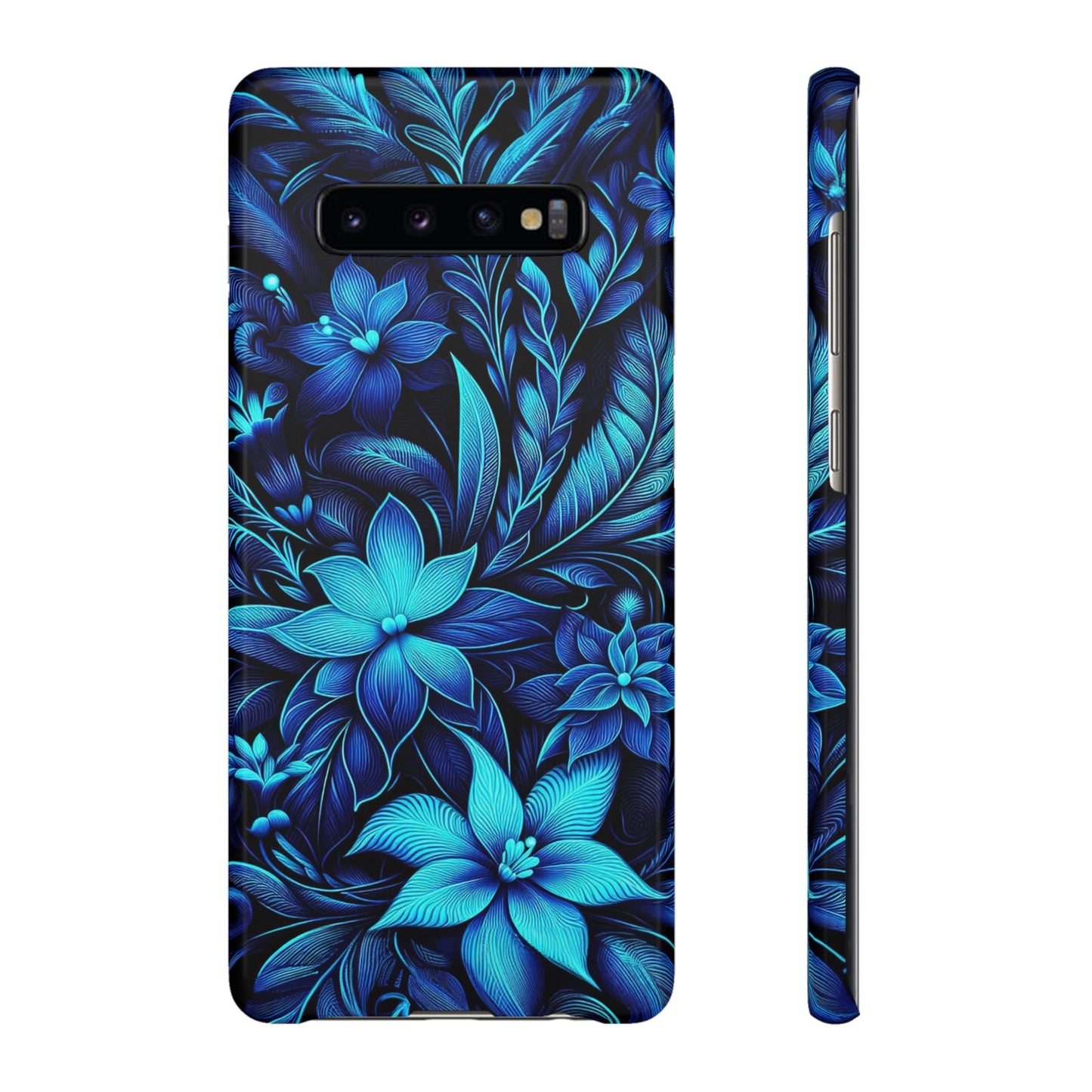 Botanical Blues | Snap Cases