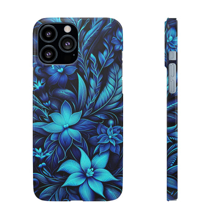 Botanical Blues | Snap Cases