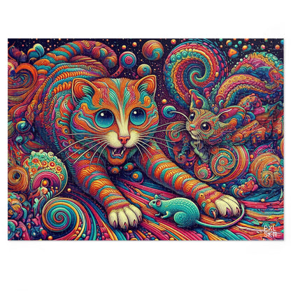 Acid Cat | Jigsaw Puzzle (30, 110, 252, 500,1000-Piece)