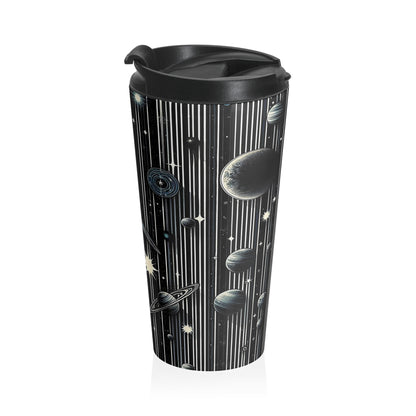 Galactic Pinstripe | Stainless Steel Travel Mug