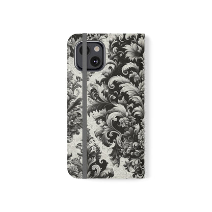 Floral Demask | Flip Cases