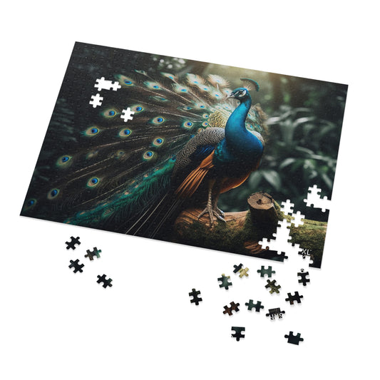 Peacock#3 | Jigsaw Puzzle (30, 110, 252, 500,1000-Piece)