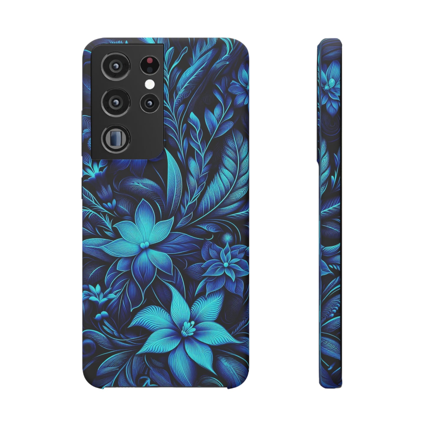 Botanical Blues | Snap Cases