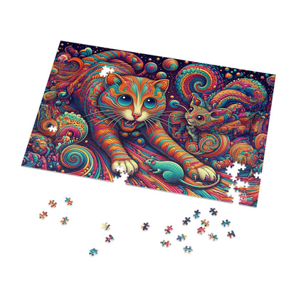 Acid Cat | Jigsaw Puzzle (30, 110, 252, 500,1000-Piece)