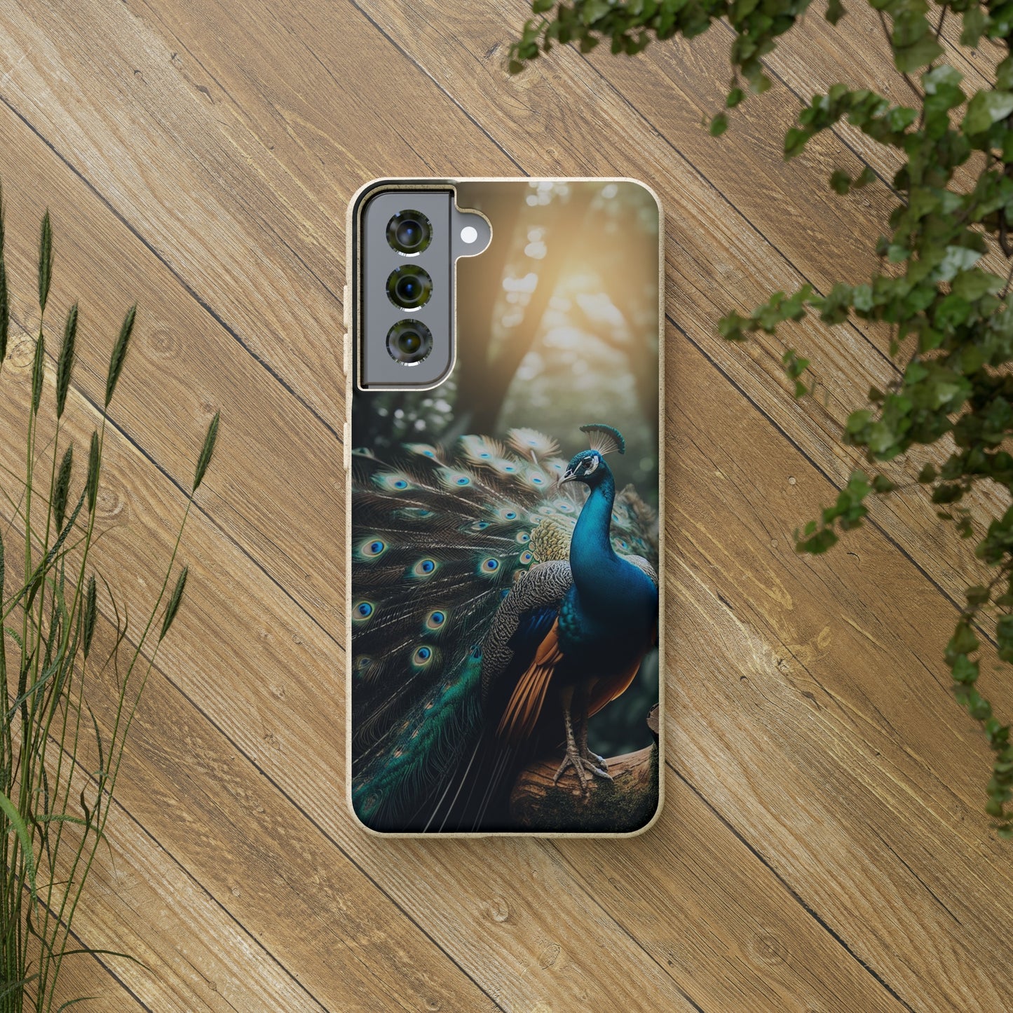 Peacock #3 | Biodegradable Cases