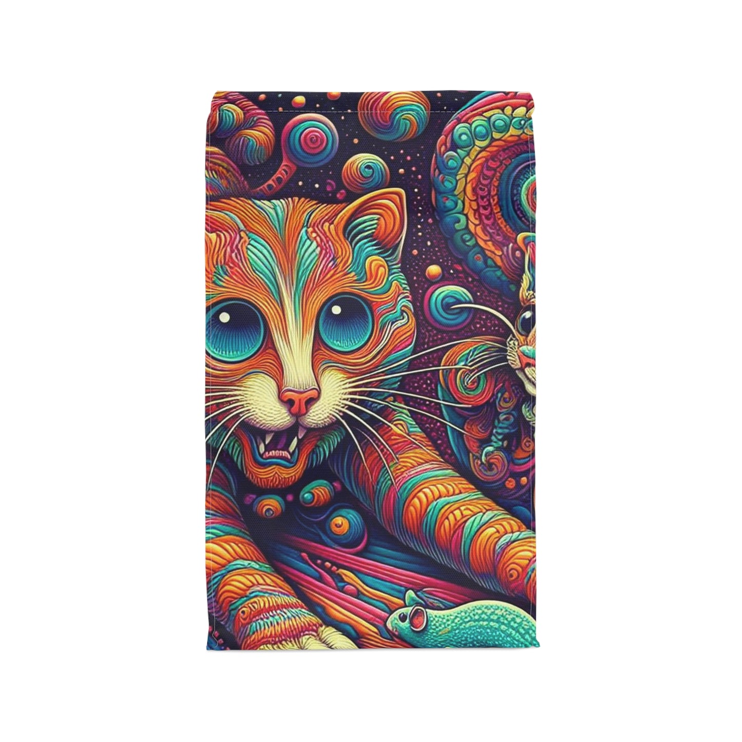 Acid Cat | Polyester Lunch Bag