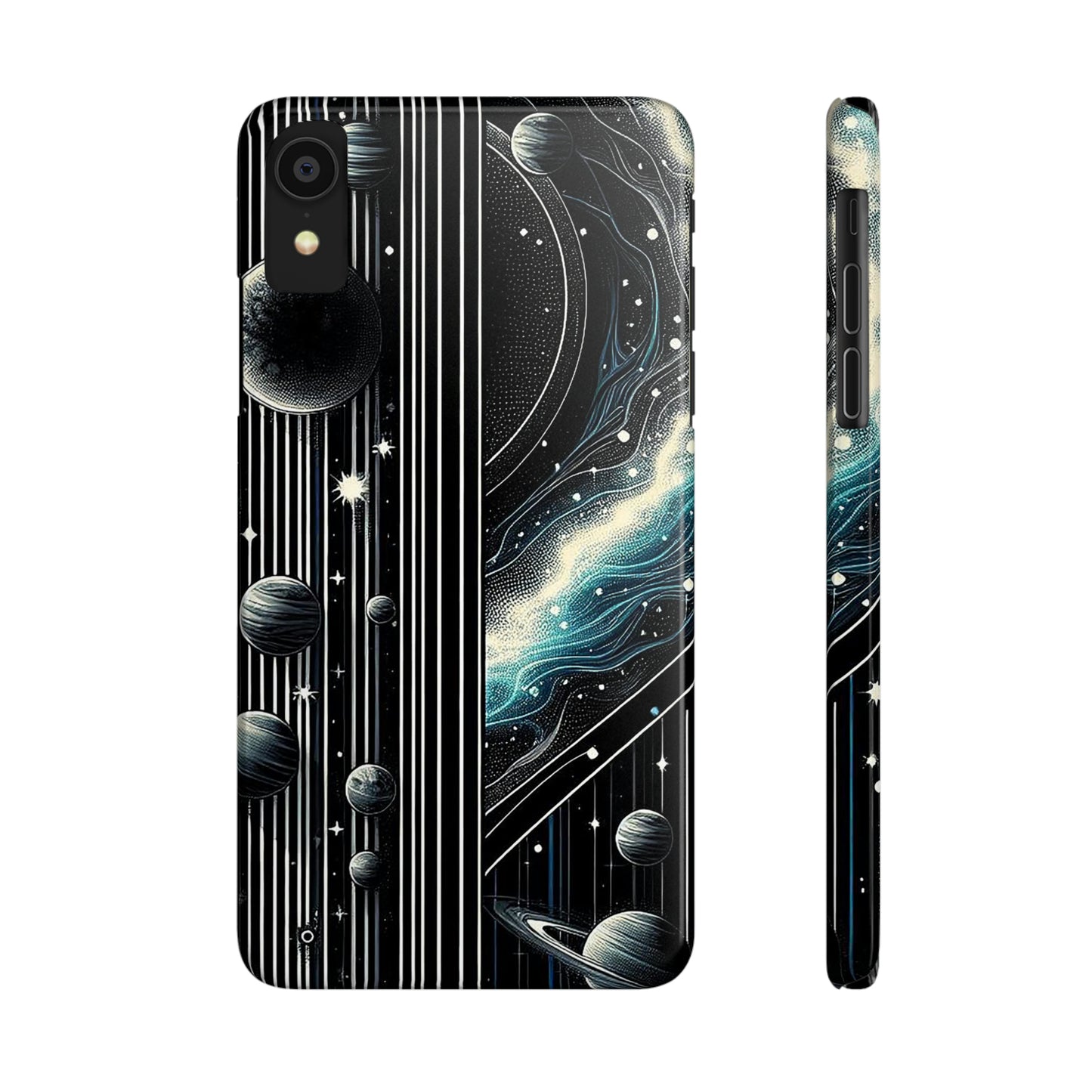 Galactic Pinstripe | Slim Phone Cases