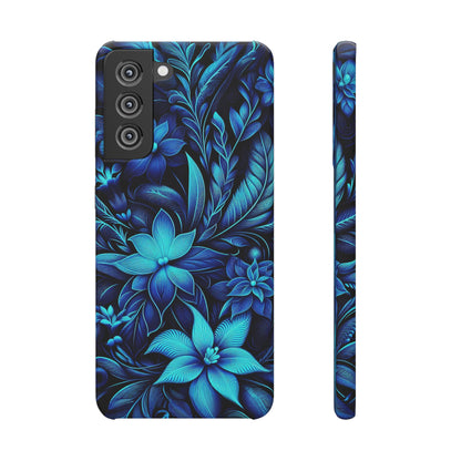 Botanical Blues | Snap Cases