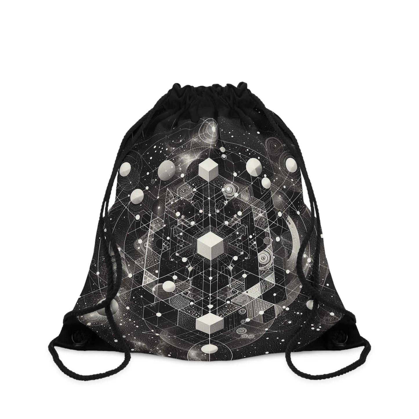 Quantum Cube | Drawstring Bag