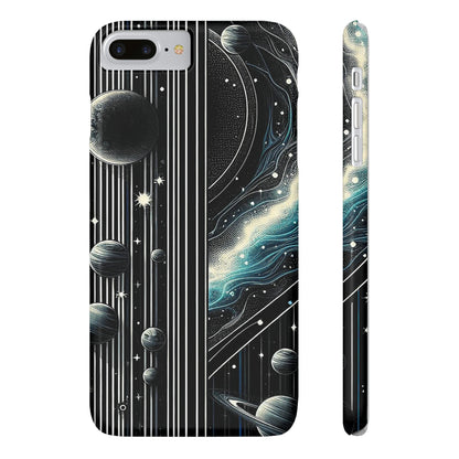 Galactic Pinstripe | Slim Phone Cases