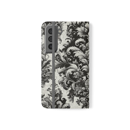 Floral Demask | Flip Cases