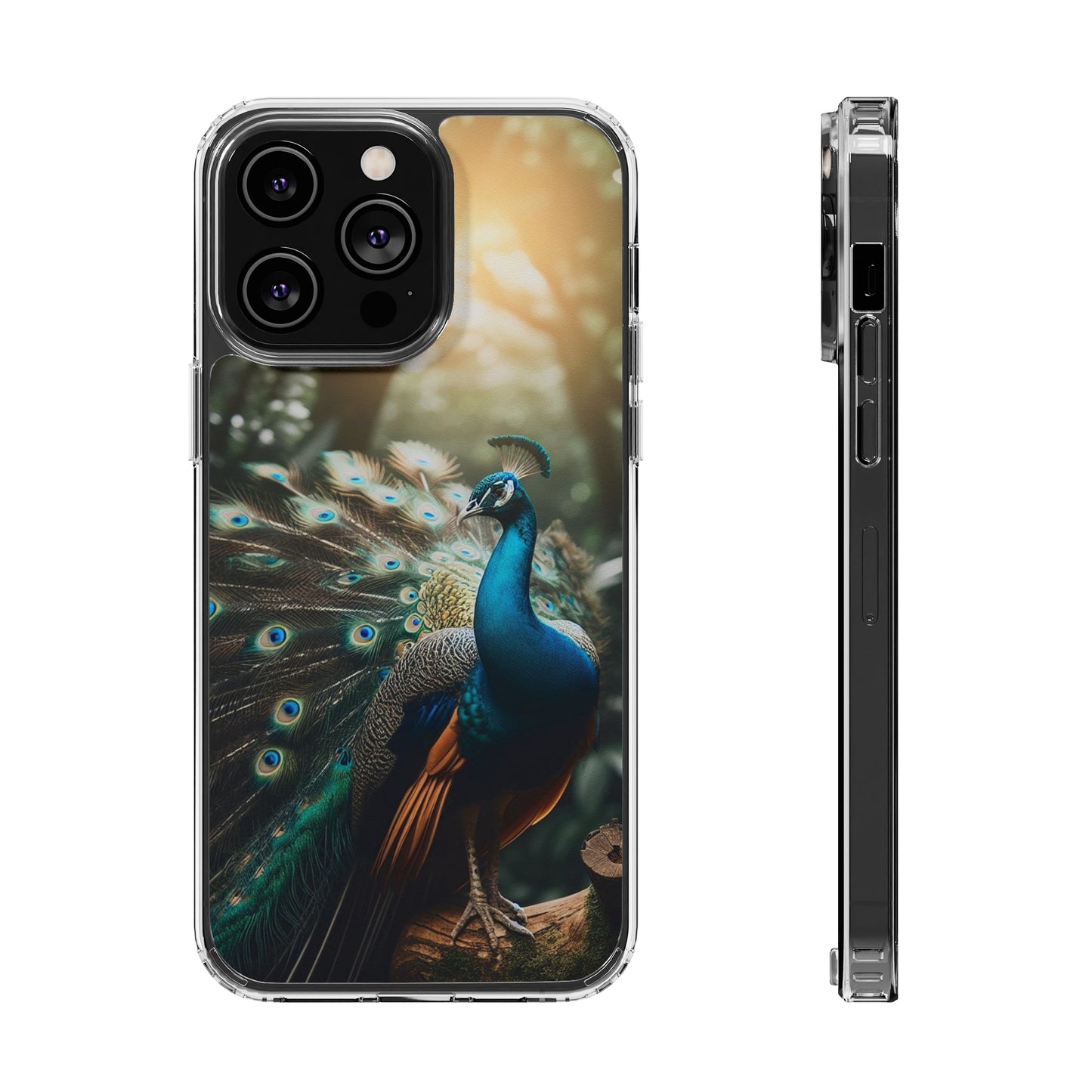 Peacock #3 | Clear Cases