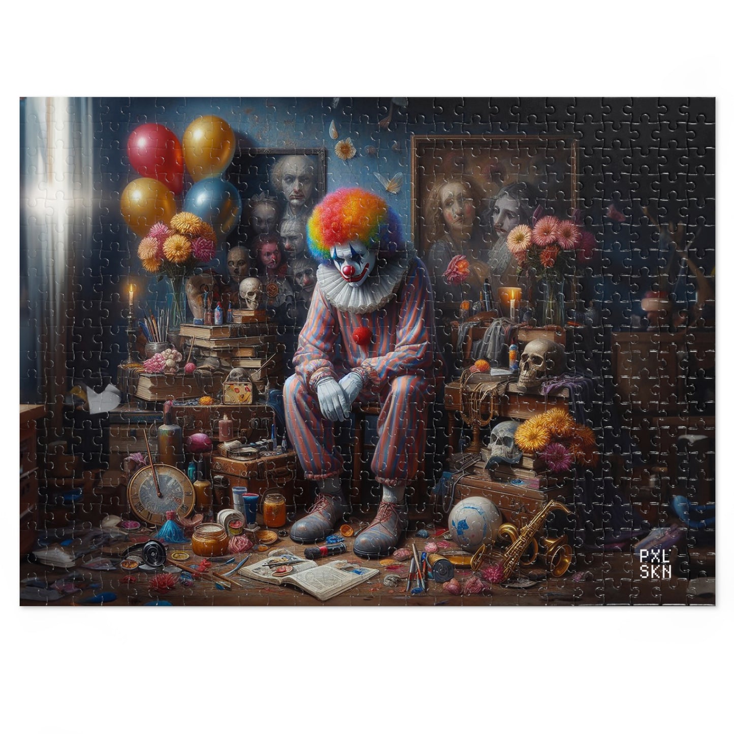 Sad Clown | Jigsaw Puzzle (30, 110, 252, 500,1000-Piece)