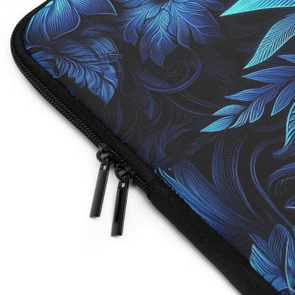 Cyan Blooms | Laptop Sleeve