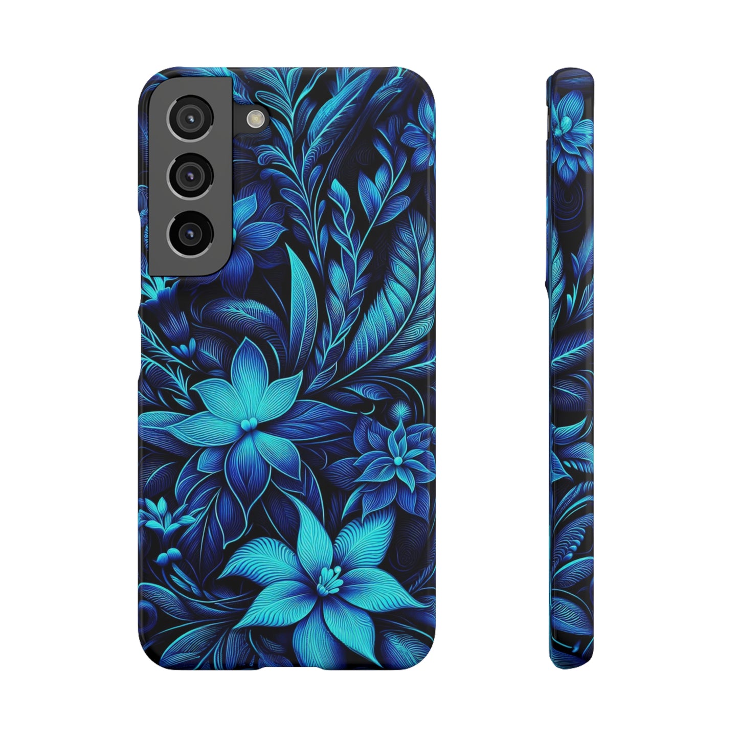 Botanical Blues | Snap Cases