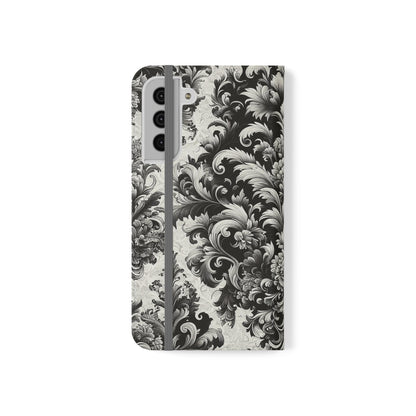 Floral Demask | Flip Cases