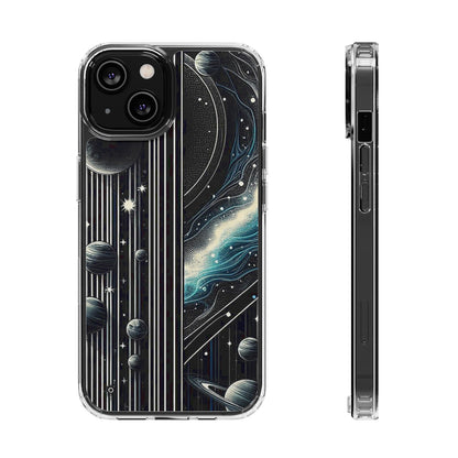 Galactic Pinstripe | Clear Cases