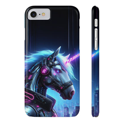 Neon Unicorn | Slim Phone Cases