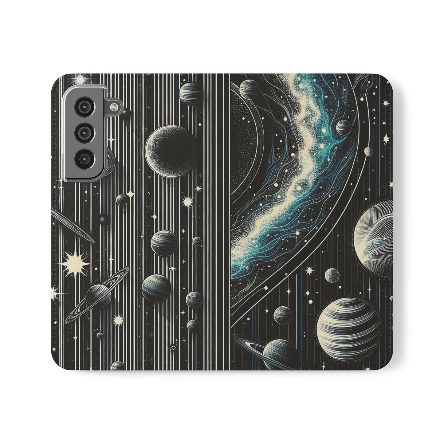 Galactic Pinstripe | Flip Cases