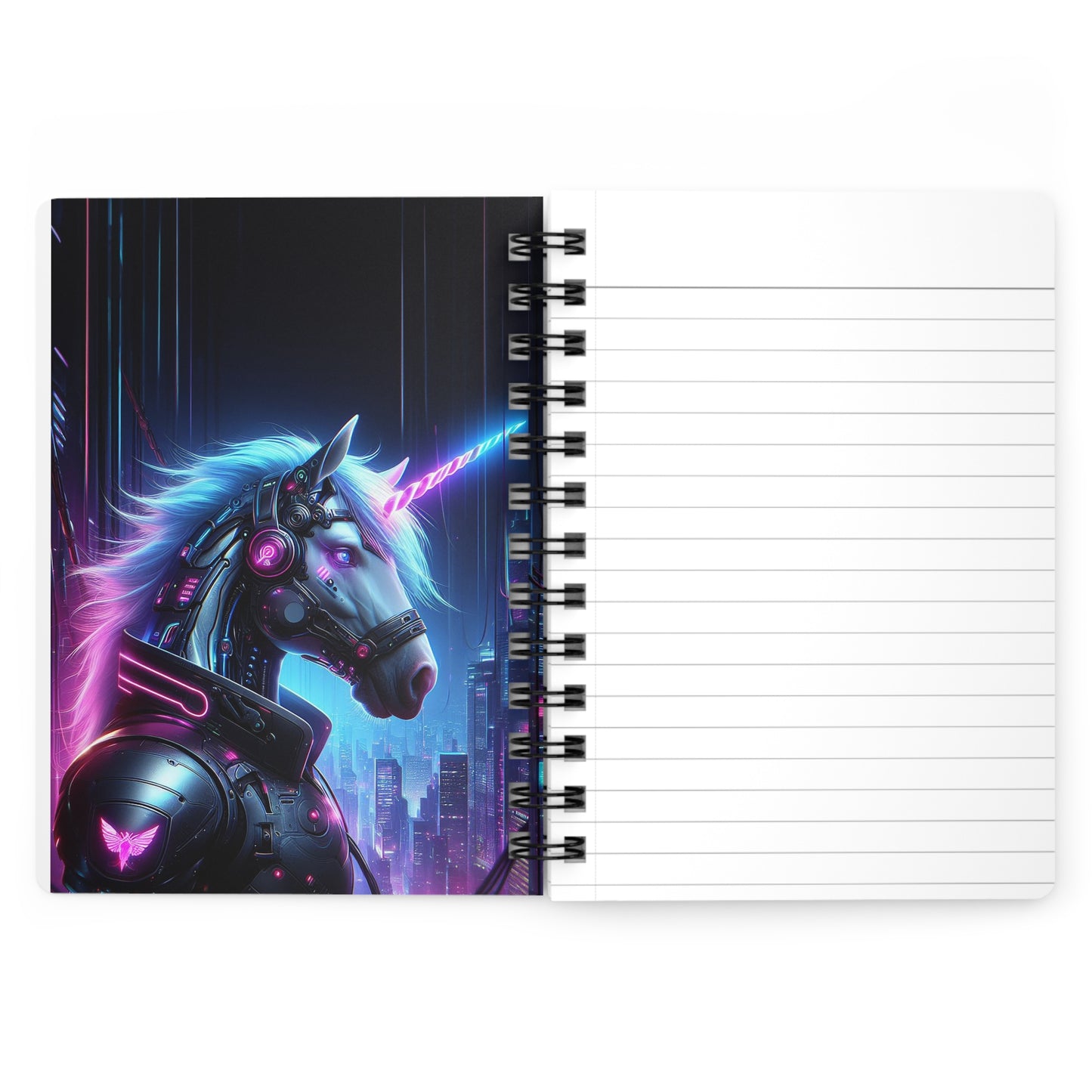 Neon Unicorn  | Spiral Bound Journal