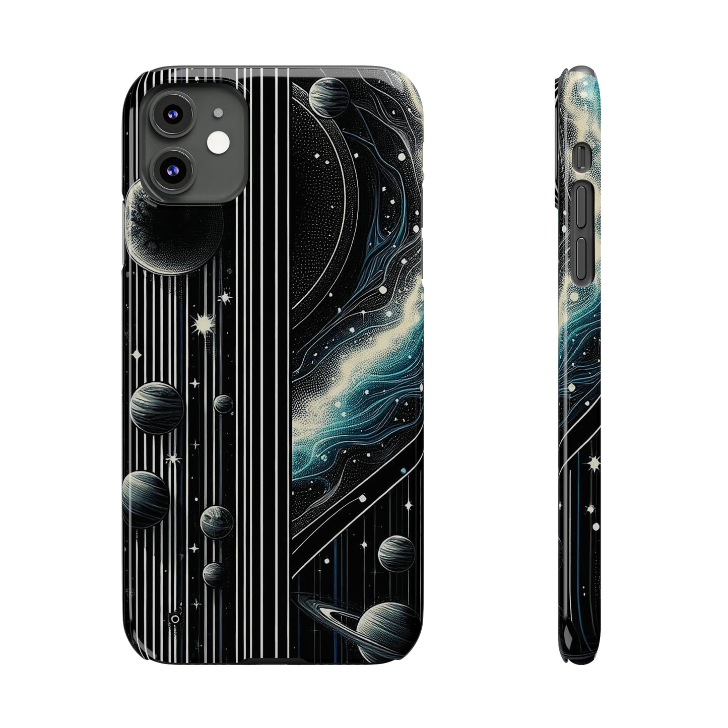 Galactic Pinstripe | Slim Phone Cases