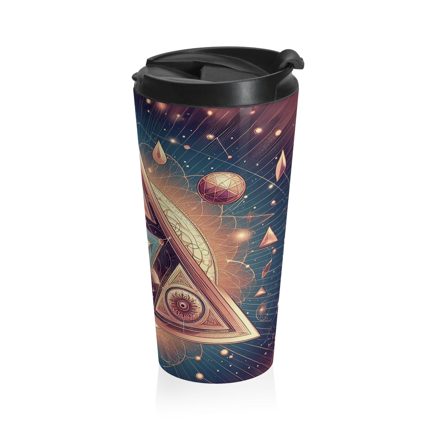 Divine Triangle | Stainless Steel Travel Mug