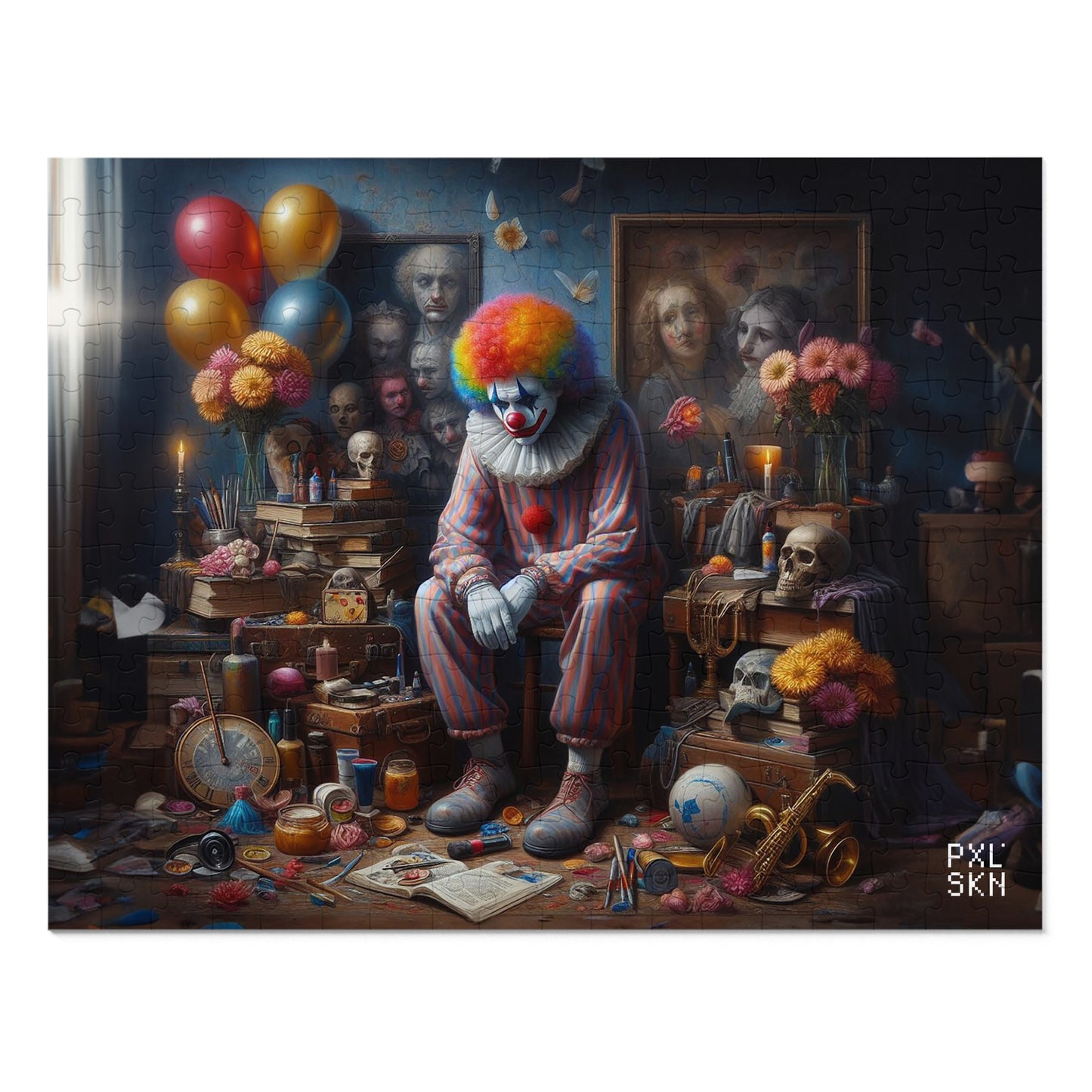 Sad Clown | Jigsaw Puzzle (30, 110, 252, 500,1000-Piece)