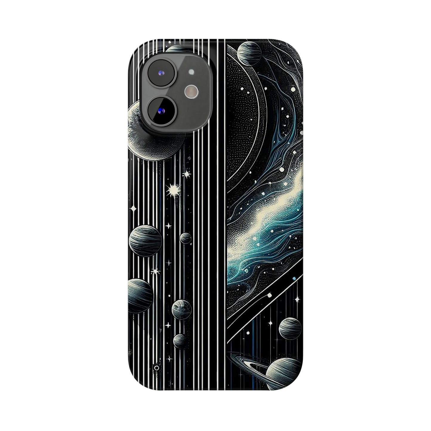 Galactic Pinstripe | Slim Phone Cases