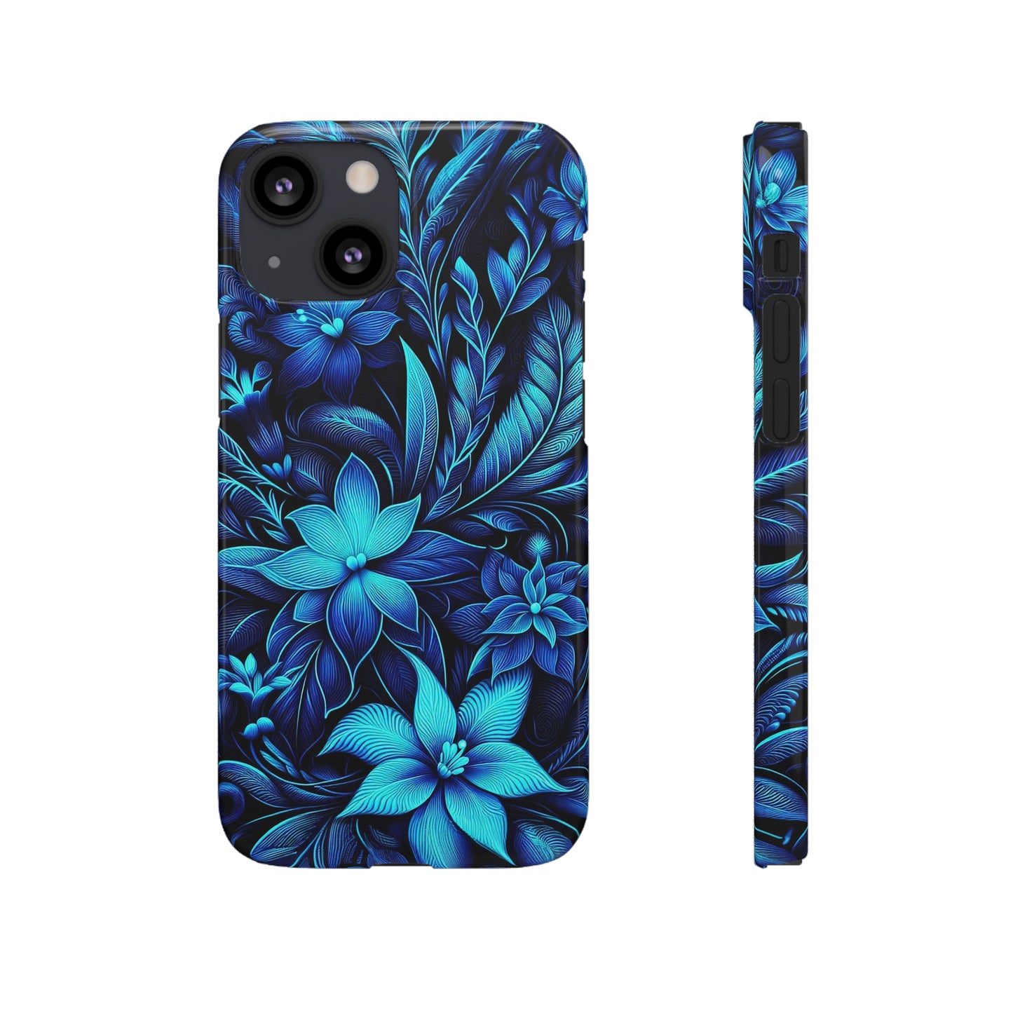 Botanical Blues | Snap Cases