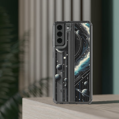 Galactic Pinstripe | Clear Cases