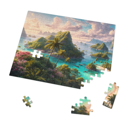 Blissful Island | Jigsaw Puzzle (30, 110, 252, 500,1000-Piece)