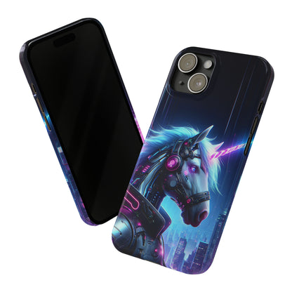 Neon Unicorn | Slim Phone Cases