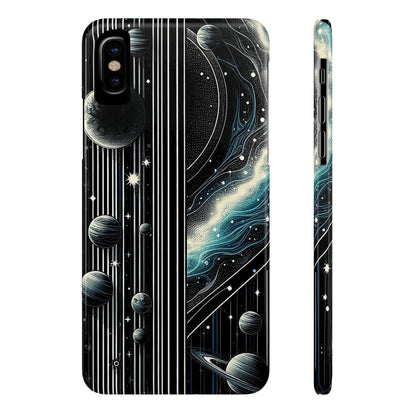 Galactic Pinstripe | Slim Phone Cases