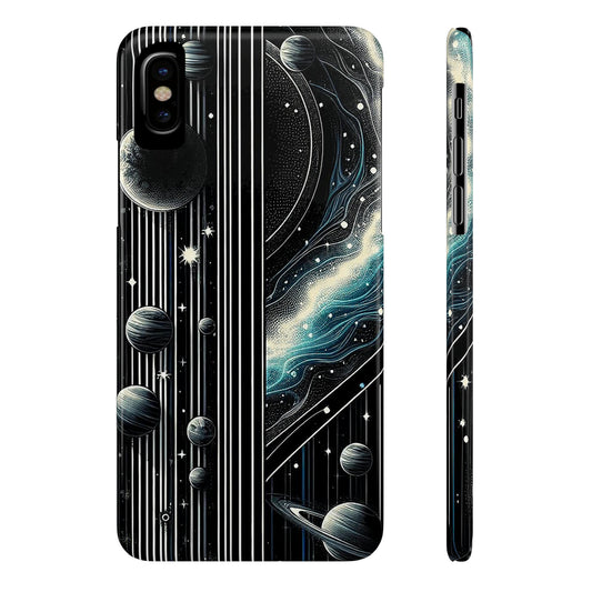 Galactic Pinstripe | Slim Phone Cases