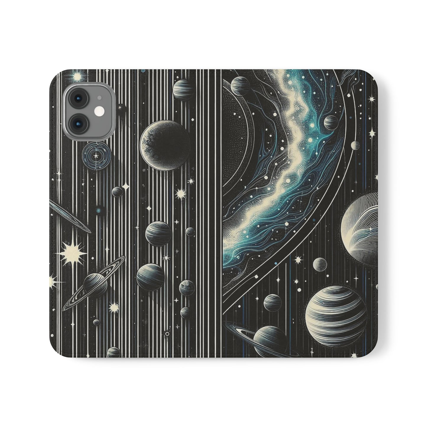 Galactic Pinstripe | Flip Cases