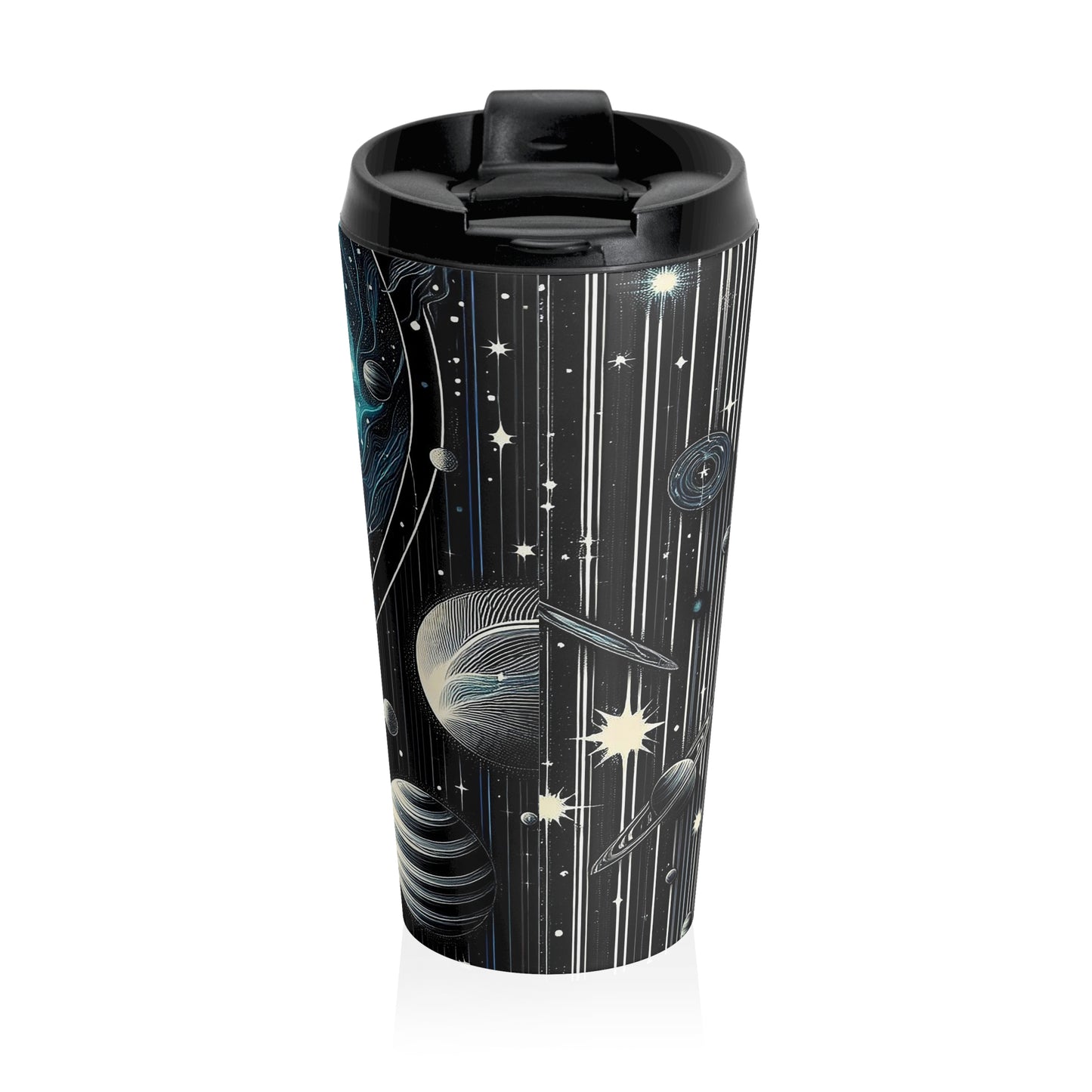 Galactic Pinstripe | Stainless Steel Travel Mug