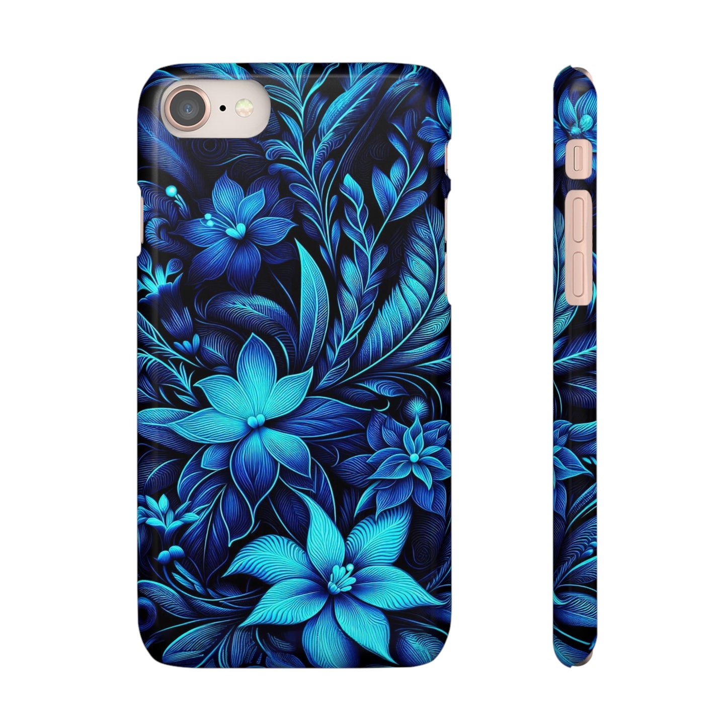 Botanical Blues | Snap Cases