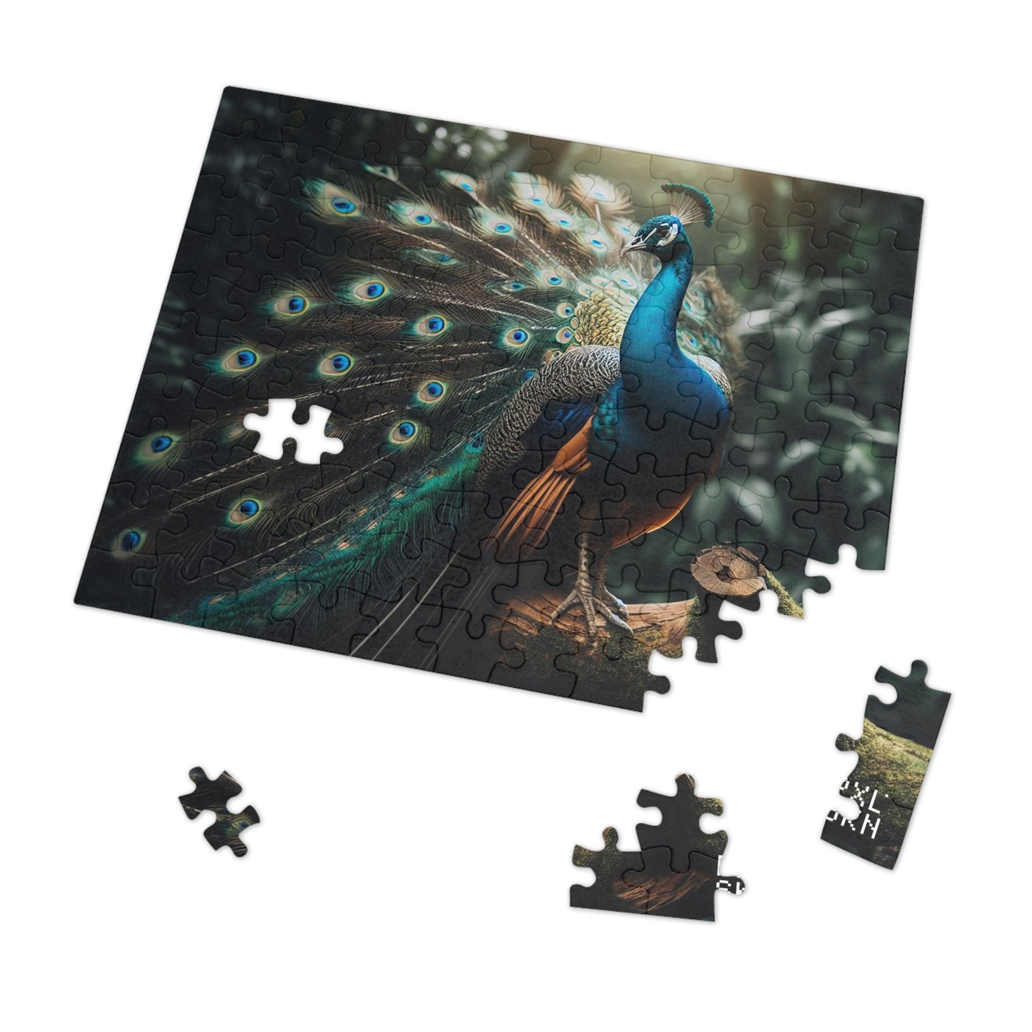 Peacock#3 | Jigsaw Puzzle (30, 110, 252, 500,1000-Piece)