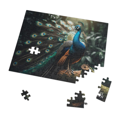 Peacock#3 | Jigsaw Puzzle (30, 110, 252, 500,1000-Piece)