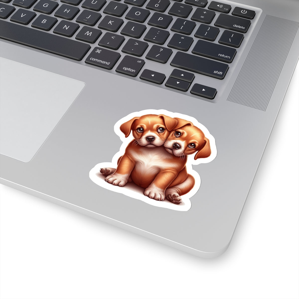 Two- Headed Pup | Kiss-Cut Stickers