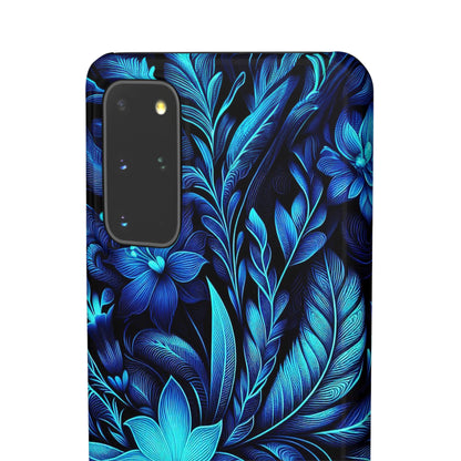 Botanical Blues | Snap Cases