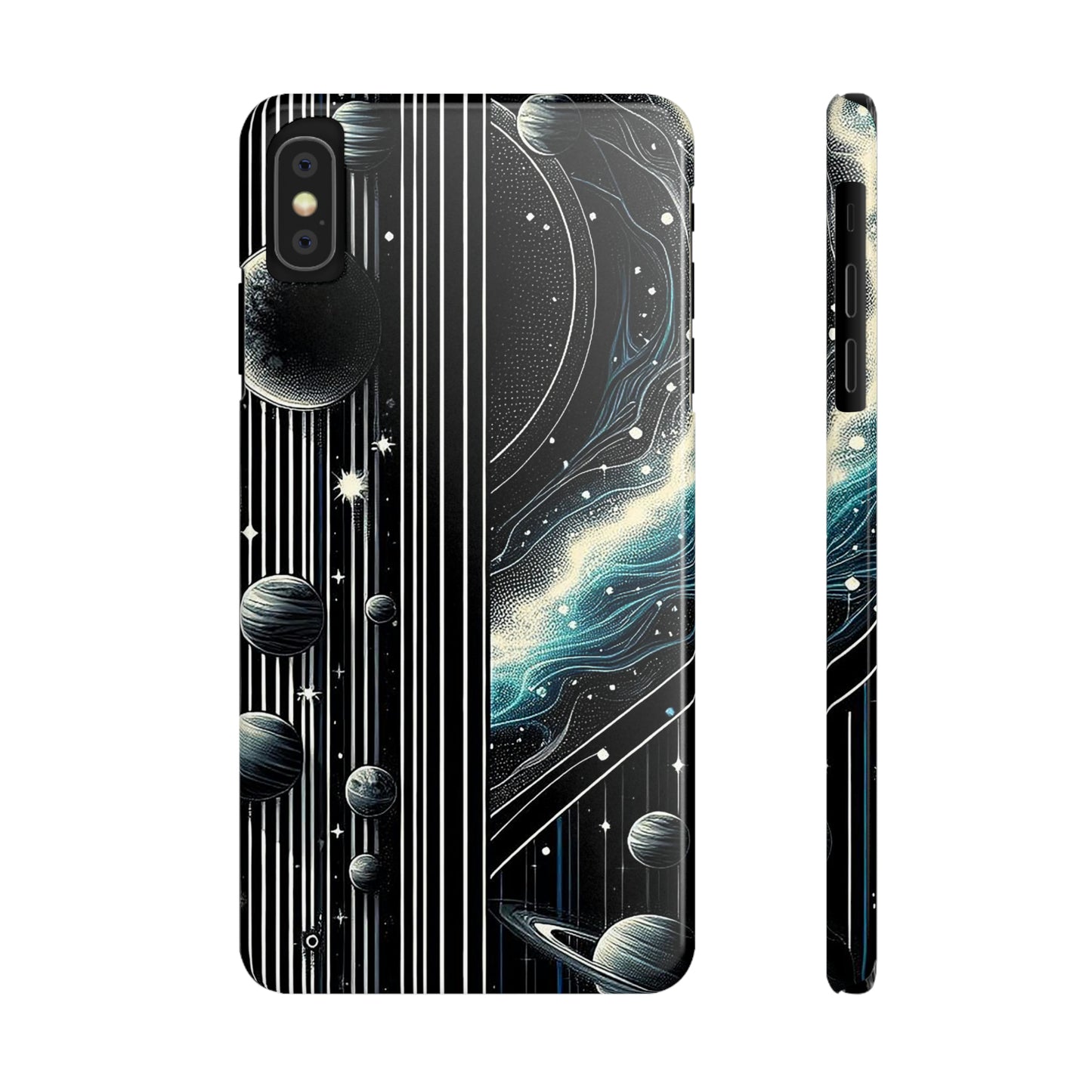 Galactic Pinstripe | Slim Phone Cases