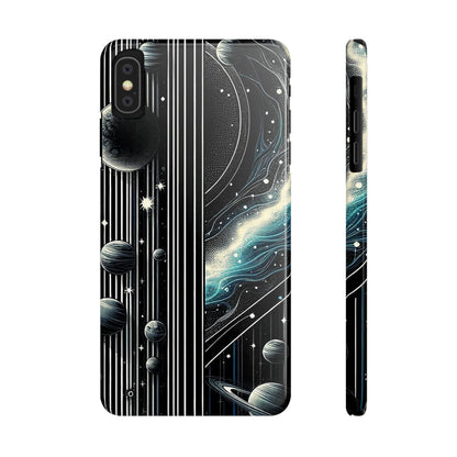 Galactic Pinstripe | Slim Phone Cases