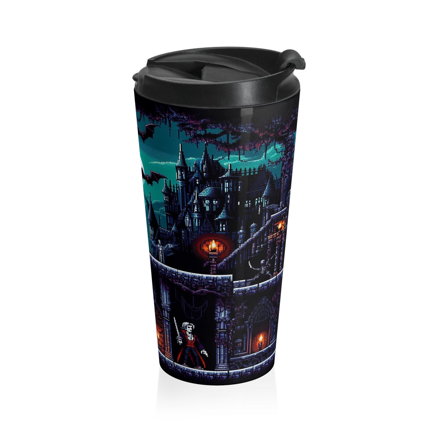 Retro Gothica | Stainless Steel Travel Mug