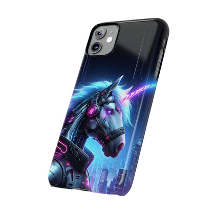 Neon Unicorn | Slim Phone Cases