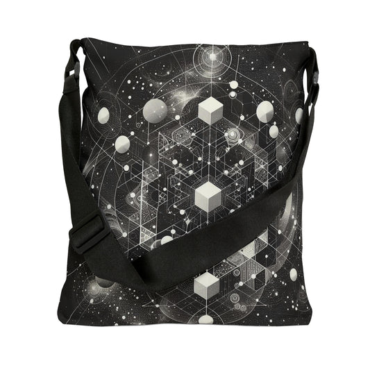 Quantum Cube | Adjustable Tote Bag