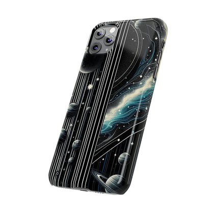 Galactic Pinstripe | Slim Phone Cases