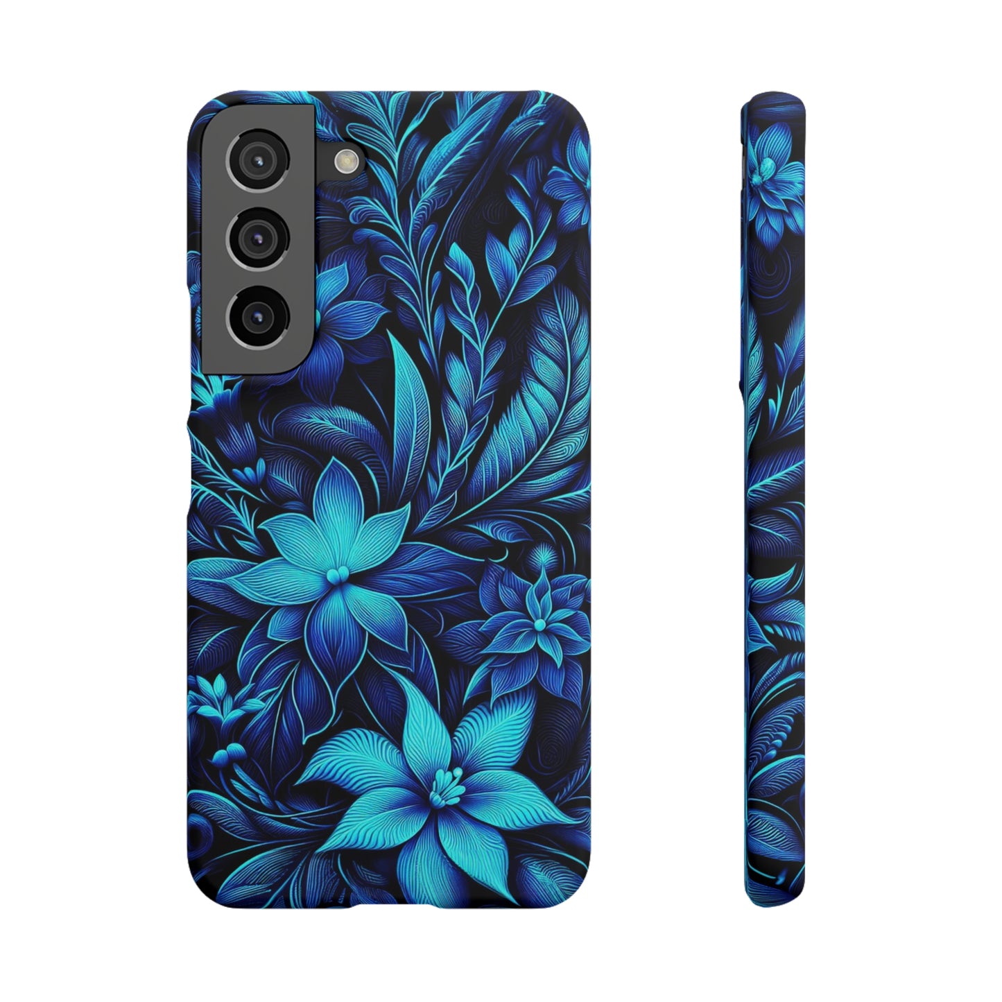 Botanical Blues | Snap Cases