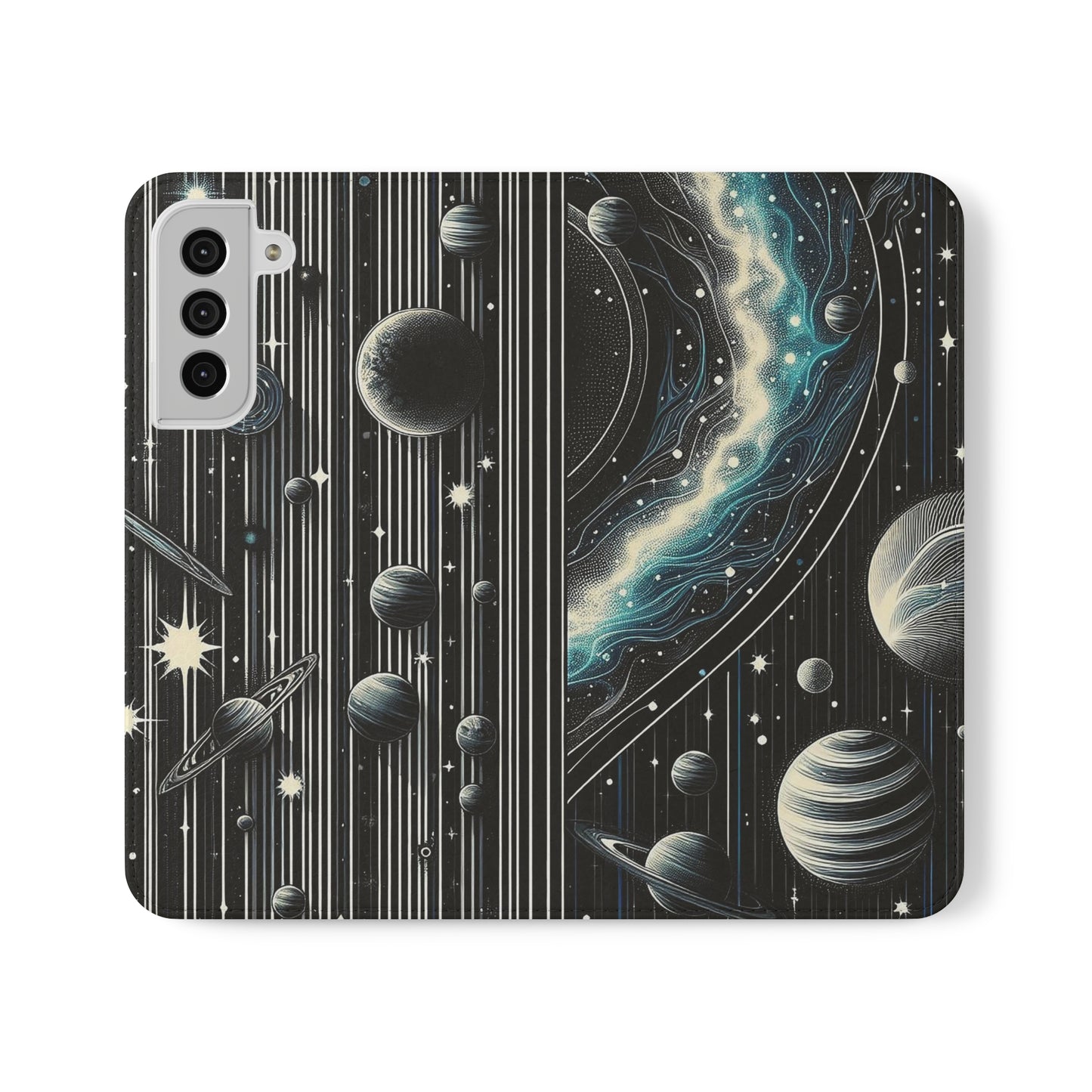 Galactic Pinstripe | Flip Cases